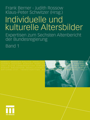 cover image of Individuelle und kulturelle Altersbilder, Band 1